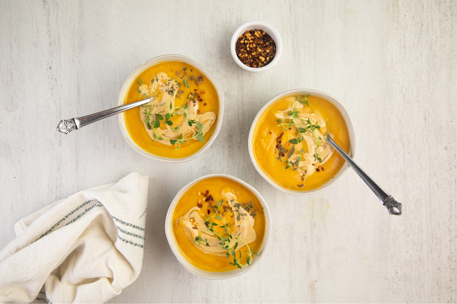 Roasted Celeriac, Carrot, and Parsnip Soup