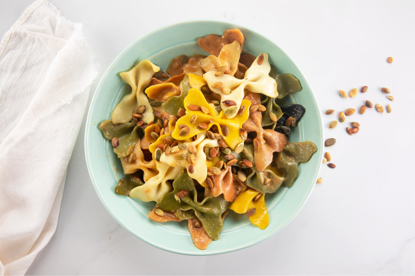 Farfalle Pasta with Orange and Ginger Sauce