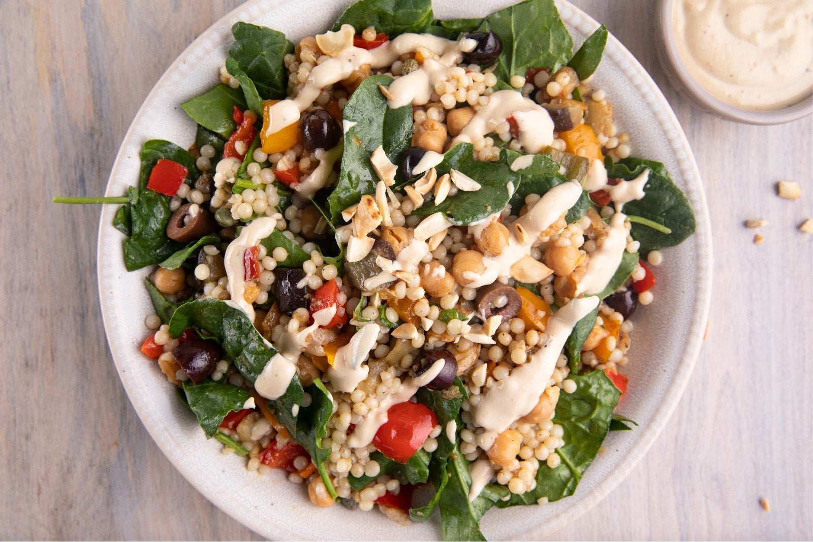 Pearl Couscous and Eggplant Salad