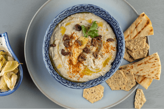 Artichoke and Cannellini Beans Dip