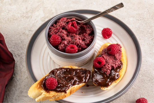 Chia Date and Raspberry Jam