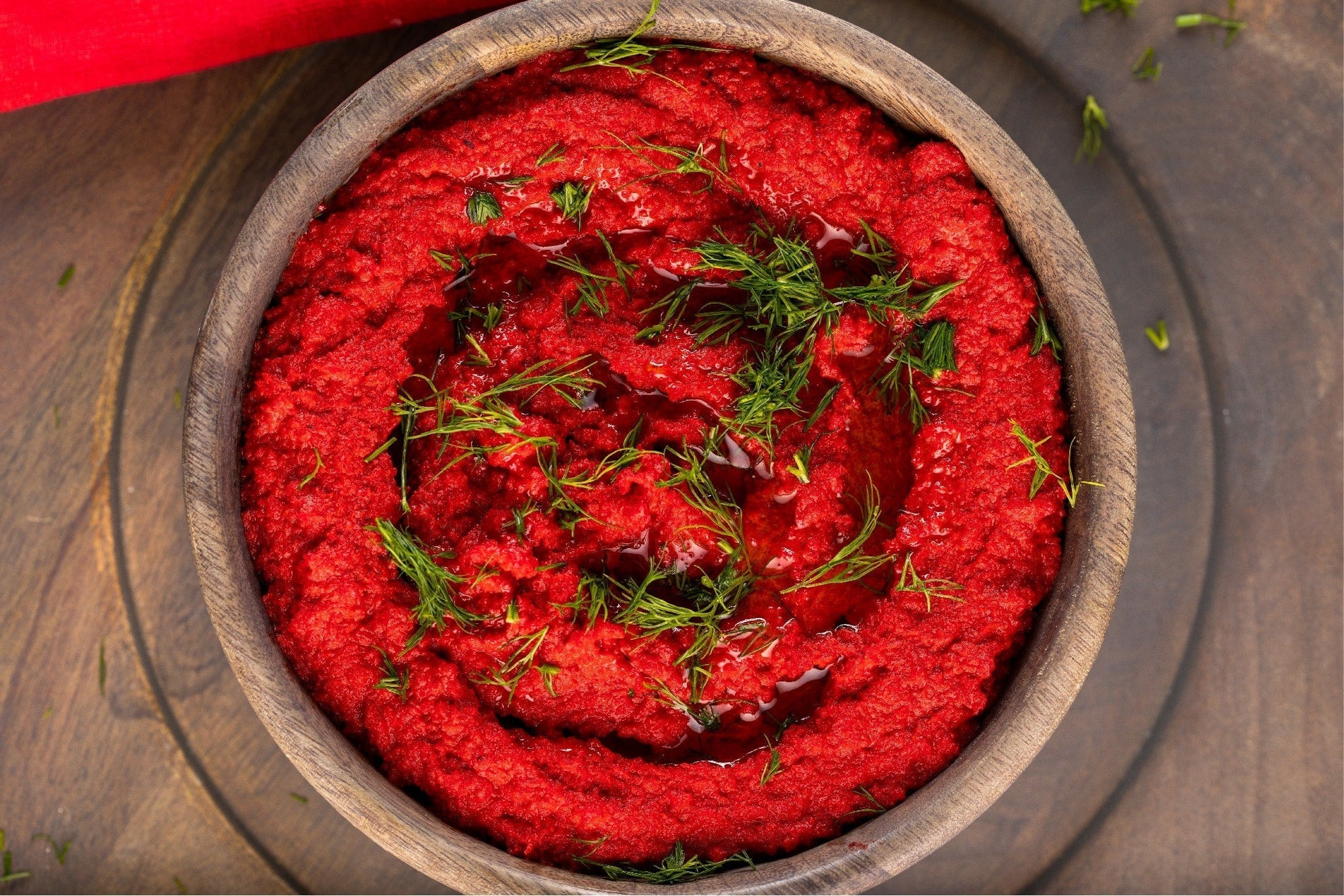 Roasted Beet and Carrot Dip